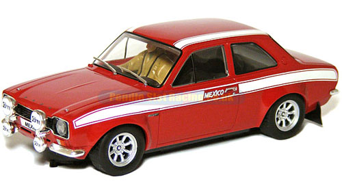 SCALEXTRIC Ford Escort RS MKI Mexico red